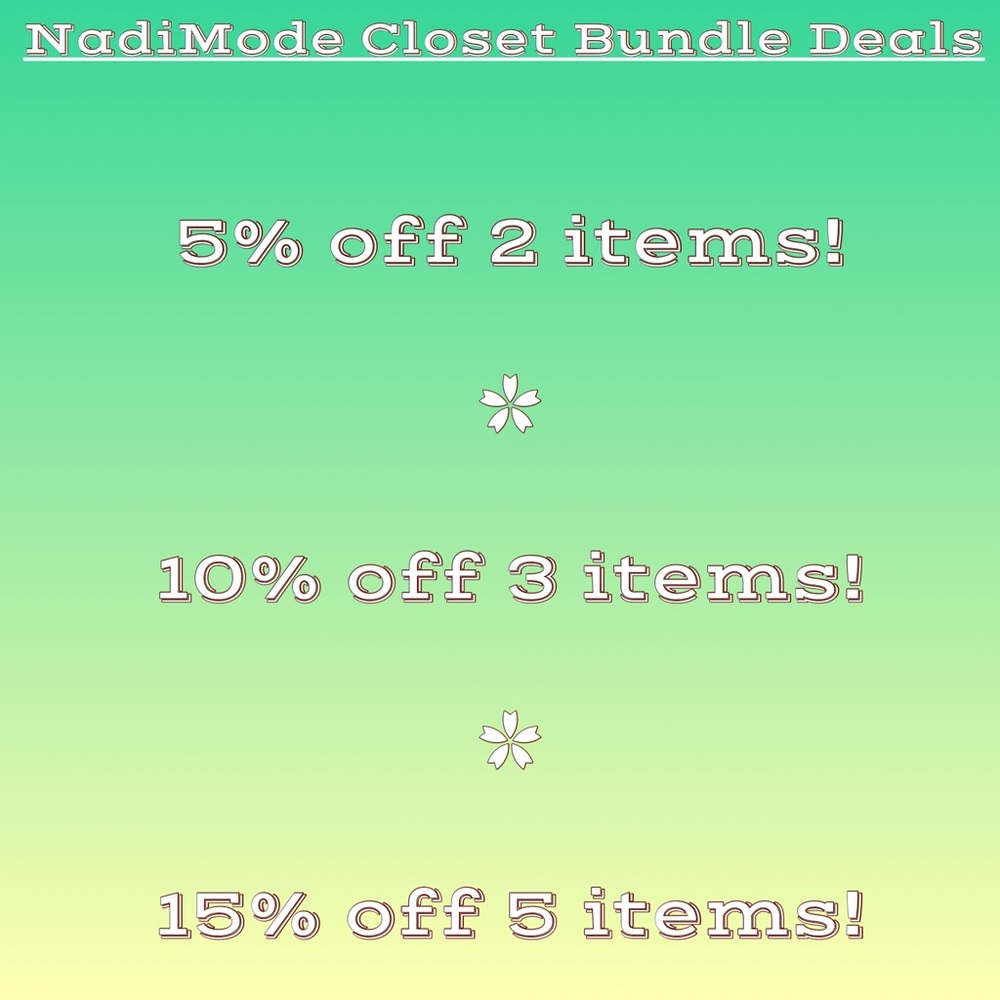 ‼️Bundle Deals‼️